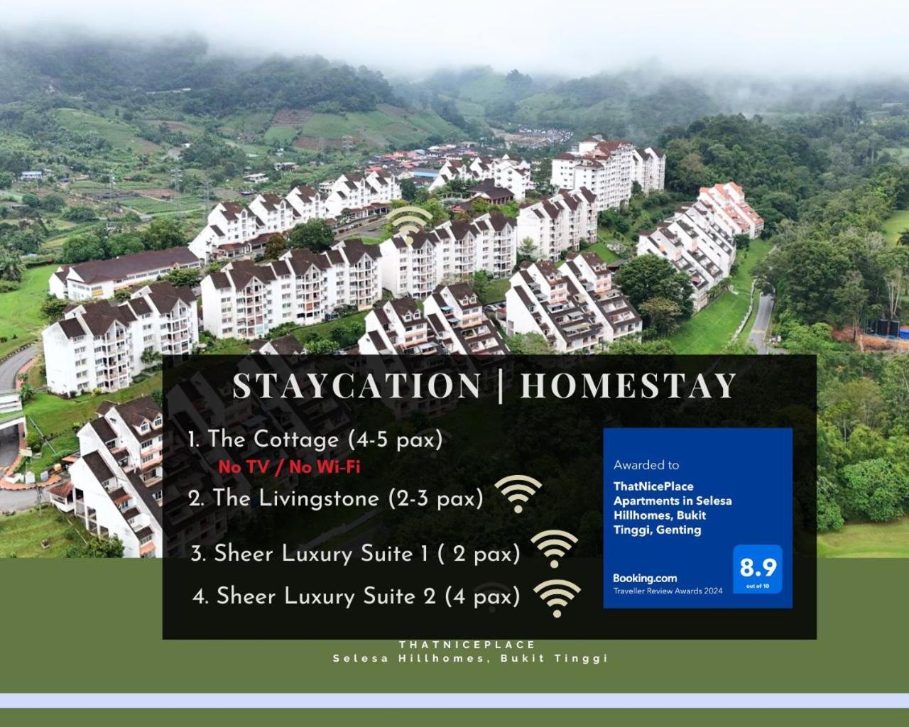 Thatniceplace Apartments In Selesa Hillhomes, Bukit Tinggi, Genting 벤통 외부 사진